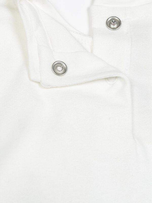 Knitted T-Shirt With Print image number 3